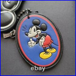 COACH DIsney Mickey Mouse shoulder bag black key chain