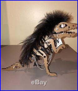 COACH PUNK REXY Mohawk Dinosaur Bag Charm COLLECTOR'S ITEM -2017 LIMITED EDITION