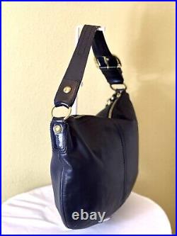 COACH? VINTAGE? Black Soft Leather Hobo Bag