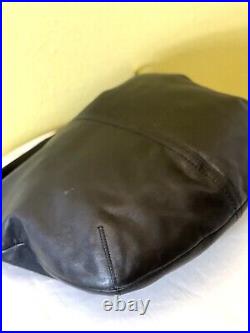 COACH? VINTAGE? Black Soft Leather Hobo Bag