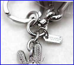 COACH X BASEMAN EMMANUEL HARE Ray Key Chain Bag Charm LIMITED EDITION New