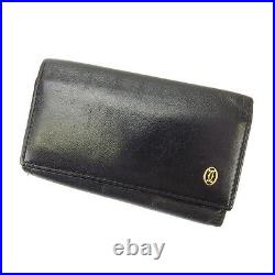 Cartier Key holder Key case Black Woman Authentic Used Y1706