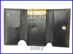 Cartier Key holder Key case Black Woman Authentic Used Y1706