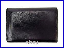 Cartier Key holder Key case Mastline Black Woman Authentic Used Y1687