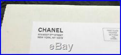 Chanel Authentic Black Key Chain With A Box