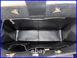 Chanel Quilted Caviar Black Shopping Tote 23C
