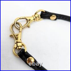 Christian Dior Key Chains Bag Charm Gold Logo Women used from Japan