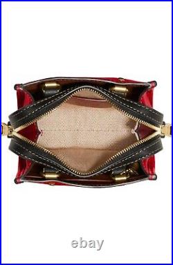 Coach 1941 Rogue Colorblock Brass/Bold Red Glovetanned Leather NWT CC482