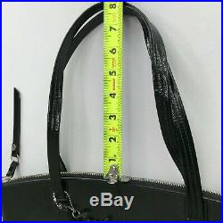 Coach Black Tote Bag Purse. Large. Shoulder Bag. Plastic COACH Keychain