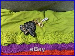 Coach Chelsea Khaki & Black SIG Rose Zip Clutch Key Chain Snap Tote & Shopper