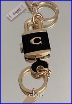 Coach Key & Lock Key Chain Authentic New withtags