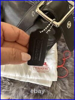 Coach Women's Hobo Legacy Shoulder Handbag/ Cross Body Black Leather 19889 $149