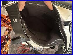 Coach Women's Hobo Legacy Shoulder Handbag/ Cross Body Black Leather 19889 $149