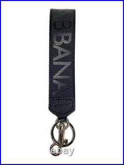 DOLCE&GABBANA Key chain nylon BLK men's