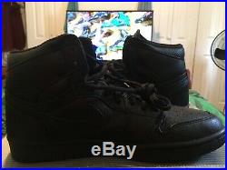 DS 2001 Nike Air Jordan 1 addition blackout size 8.5 with og box NO keychain