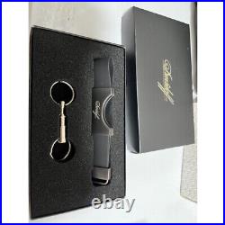 Davidoff cigar stand keychain black charm