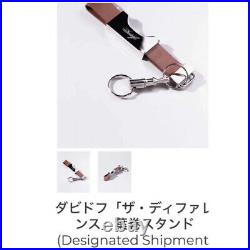 Davidoff cigar stand keychain black charm