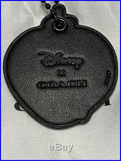 Disney X Coach Snow White Poison Apple A Dark Fairy Tale Leather Bag Charm #3253