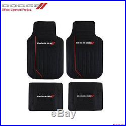 Dodge Elite Car Truck Front Seat Covers Floor Mats Wheel Cover Keychain + Gift