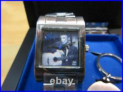 Elvis Presley Watch New Fossil Limited 655/2000 Jewelry Box & Key Chain Li2048