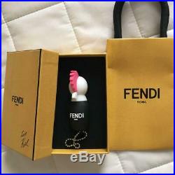FENDI Bag Charm KeyChain USB Drive Black Karl Lagerfeld Limited Non-sold Gift
