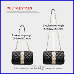 FOXER Designer Handbag Chain Strap Messenger Bag Ladies Diamond Lattice Flap Bag