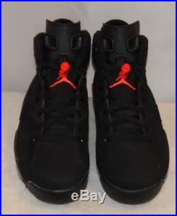 FREE KEYCHAIN Air Jordan 6 Black Infrared Size 10.5 #4331 384664 023