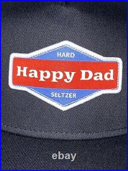 FULL SEND HAPPY DAD TRUCKER HAT Limited Edition BLACK & HAPPY DAD KEYCHAIN