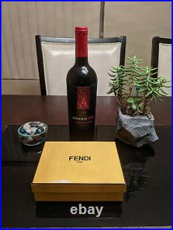 Fendi Black/Red Monster Charm Key Chain, New, Ori$790
