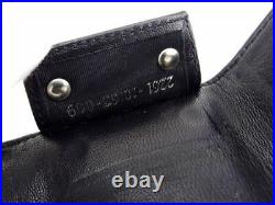 Fendi Key holder Key case Black Silver Woman unisex Authentic Used T7410