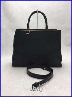 Fendi Toogeur Key Chain Missing 8Bh250 Tote Bag Leather Blk