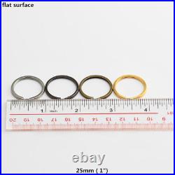 Flat Split Key Ring Key Chain 25mm 1'' Split Rings With 4 Color 10PCS-1000PCS