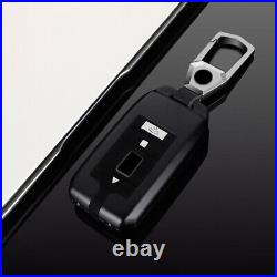For Rolls-Royce Aluminum Alloy Remote Key Case Cover Fob Holder Chain 3 Buttons