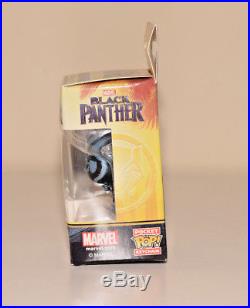 Funko Black Panther Blue Glow Pocket POP Keychain Movie Vinyl Figure NEW