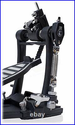 GRIFFIN Double Kick Drum Pedal Twin Foot Bass Dual Chain Percussion Hardware