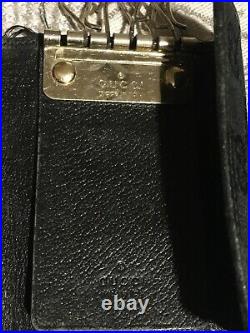 GUCCI 2WAY Wallet Interlocking G Canvas With Key Chain Card Holder. 2 Sets