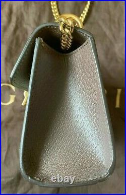 GUCCI SS16 Tian GG Supreme small padlock bag chain strap EUC no key with dust bag
