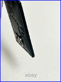 GUCCI key chain GG Shimaguchi black 31 branded