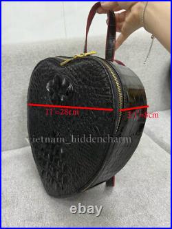 Genuine Crocodile Skin Handbag-Handmade and Special, Unique Handbag