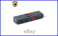 Guard Dog Hornet Keychain Rechargeable Stun Gun Flashlight, SG-GD6000BK, Black