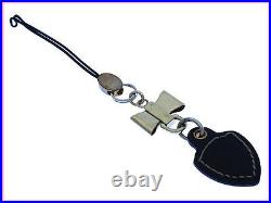 Gucci Cell phone strap Black Gold Woman Authentic Used Y2522