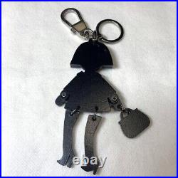 Gucci GG Pattern Mademoiselle Key Ring Charm Key Chain No Box