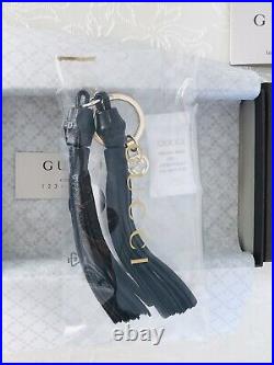 Gucci Leather Tassel Keychain For Women. Brand New, original