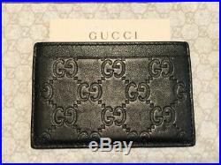 Gucci Wallet, Money Clip & Keychain 100% Authentic