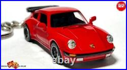 HTF KEYCHAIN RED PORSCHE 911 CARRERA TURBO CUSTOM Ltd GREAT GIFT NOVELTY