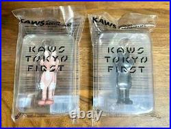 KAWS TOKYO FIRST Exhibition Medicom Toy KAWS ACCOMPLICE Keychain (Pink & Black)