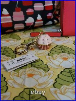 Kate Spade 4 piece Take the Cake Large Tote, wallet, Coin purse and Keychain