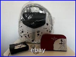 Kate Spade Disney Women's 101 Dalmatians Backpack, Wallet, Makeup Case & Keychain