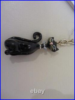 Kate Spade Jazz Things Up Cat Keychain