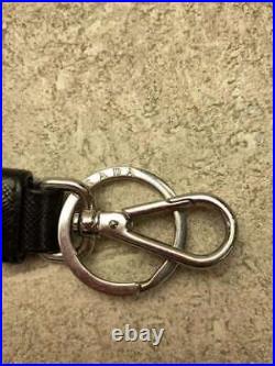 Keychain Leather BLK Men s 2pp68t